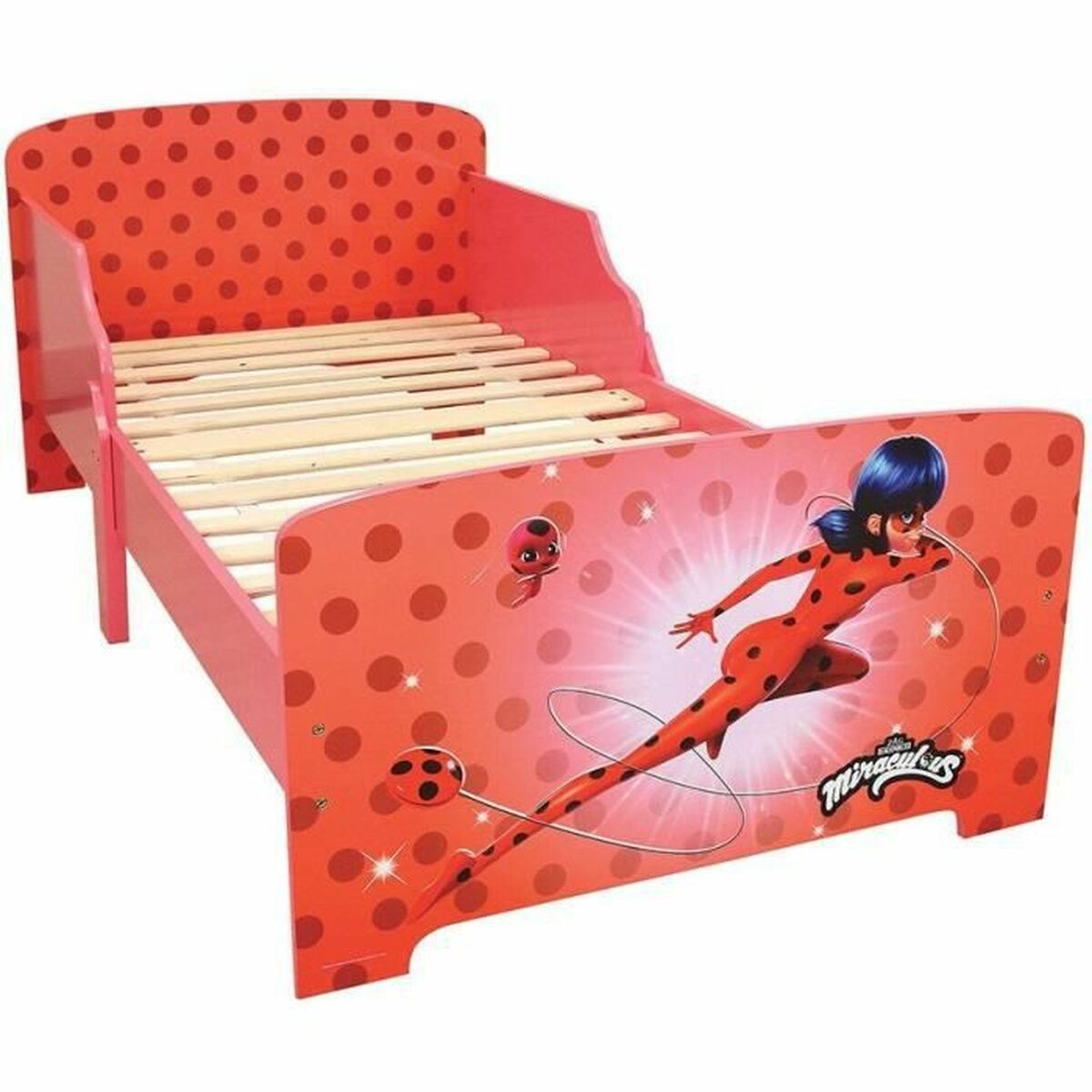 Pat pentru copii Fun House Miraculous 140 x 70 cm